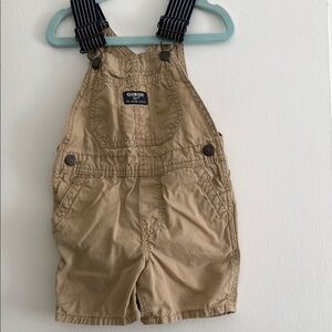 😎LIKE NEW🥳 OshKosh B'gosh Tan Overalls